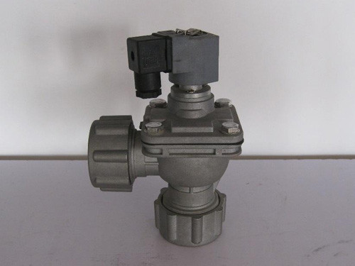 直角帶(dai)螺母式電磁脈(mò)沖閥